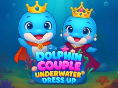 Dolphin Couple Underwater Dress Up – kostenloses Online-Spiel