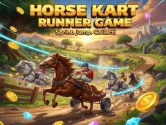 Horse Kart Runner Game – kostenloses Online-Spiel