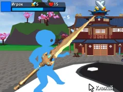 Obby Stickman On Swords – kostenloses Online-Spiel
