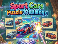 Sport Cars Puzzle Challenge – kostenloses Online-Spiel