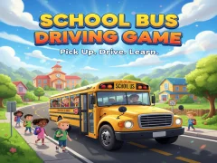 School Bus Driving Game – kostenloses Online-Spiel
