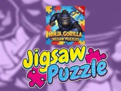 Ninja Gorilla Jigsaw Puzzles – kostenloses Online-Spiel