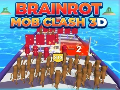 Brainrot Mob Clash 3D – kostenloses Online-Spiel