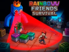 Rainbow Friends Survival – kostenloses Online-Spiel