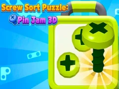 Screw Sort Puzzle Pin Jam 3D – kostenloses Online-Spiel