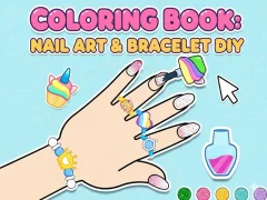 Coloring Book: Nail Art & Bracelet Diy – kostenloses Online-Spiel