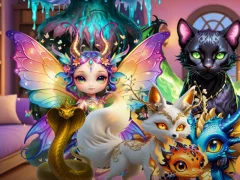 Mysterious Familiars Enchanted Bestiary – kostenloses Online-Spiel