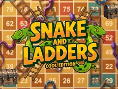 Snake and Ladders Cool Edition – kostenloses Online-Spiel