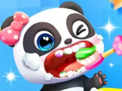 Jigsaw Puzzle: Baby Panda Teeth Health – kostenloses Online-Spiel