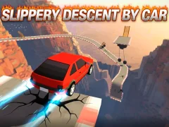 Slippery Descent By Car – kostenloses Online-Spiel