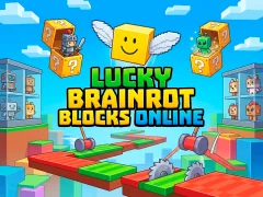 Lucky Brainrot Blocks Online – kostenloses Online-Spiel