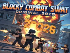 Blocky Combat Swat Original 2026 – kostenloses Online-Spiel