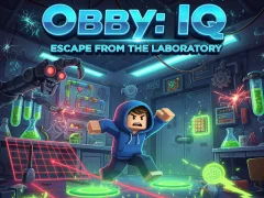 Obby: IQ Escape from the Laboratory – kostenloses Online-Spiel