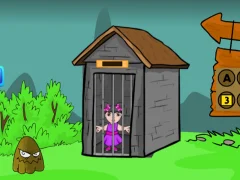 Purple Beauty Girl Rescue – kostenloses Online-Spiel