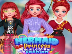 Mermaid Princess All Year Around Fashion – kostenloses Online-Spiel