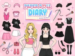 Paper Doll Diary: Dress Up DIY – kostenloses Online-Spiel