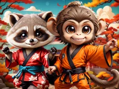 Kung-Fu Little Animals – kostenloses Online-Spiel