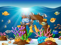 Water Dive 2D: Underwater Survival – kostenloses Online-Spiel