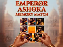 Emperor Ashoka Memory Match – kostenloses Online-Spiel