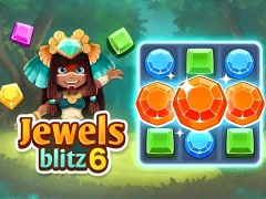 Jewels Blitz 6 – kostenloses Online-Spiel