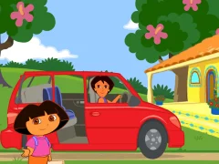 Dora The explorer Dora's Ride-Along City Adventure – kostenloses Online-Spiel