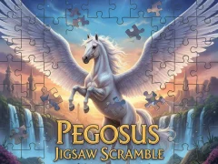 Pegasus Jigsaw Scramble – kostenloses Online-Spiel
