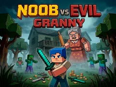 Noob vs Evil Granny – kostenloses Online-Spiel