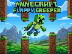 Minecraft Flappy Creeper – kostenloses Online-Spiel