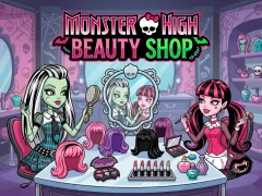 Monster High Beauty Shop – kostenloses Online-Spiel