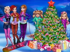 Princesses Christmas tree – kostenloses Online-Spiel