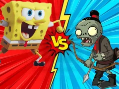 Zombie Vs SpongeBoob – kostenloses Online-Spiel