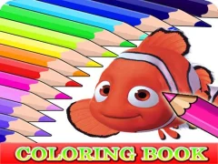 Coloring Book for Finding Nemo – kostenloses Online-Spiel