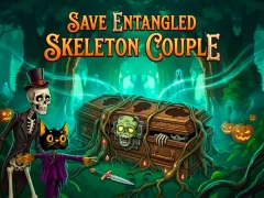 Save Entangled Skeleton Couple – kostenloses Online-Spiel