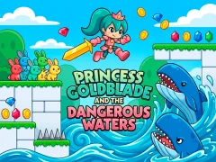 Princess Goldblade and the Dangerous Waters – kostenloses Online-Spiel