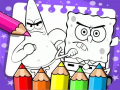 Sponge Bob Coloring Book – kostenloses Online-Spiel