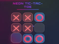 Neon Tic Tac Toe – kostenloses Online-Spiel