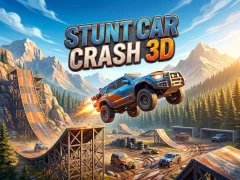 Stunt Car Crash 3D – kostenloses Online-Spiel