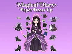 Magical Diary: Paper Dress Up – kostenloses Online-Spiel
