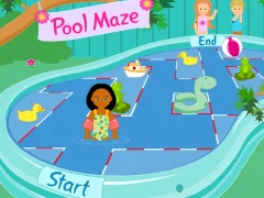 Kelly Club: Pool Maze – kostenloses Online-Spiel