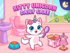 Kitty Unicorn Daily Care – kostenloses Online-Spiel