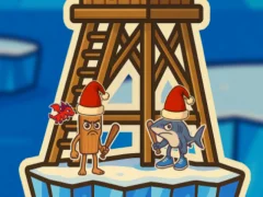 Tung Tung Sahur Snow Arena – kostenloses Online-Spiel
