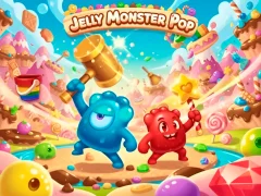 Jelly Monster Pop – kostenloses Online-Spiel