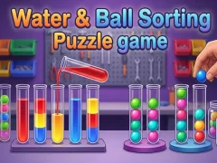 Water & Ball Sorting Puzzle game – kostenloses Online-Spiel
