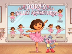 Dora's Ballet Adventures – kostenloses Online-Spiel