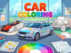 Car Coloring – kostenloses Online-Spiel