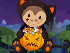 Halloween Monkey Jumper – kostenloses Online-Spiel