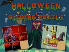 Halloween Sliding Puzzle – kostenloses Online-Spiel