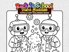 Back to School: Robot Coloring Book – kostenloses Online-Spiel