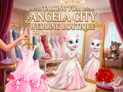 Talking Tom Angela City Wedding Boutique – kostenloses Online-Spiel