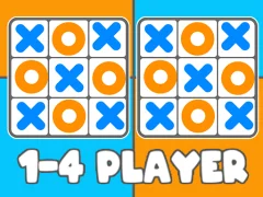 Tic Tac Toe 1-4 Player – kostenloses Online-Spiel